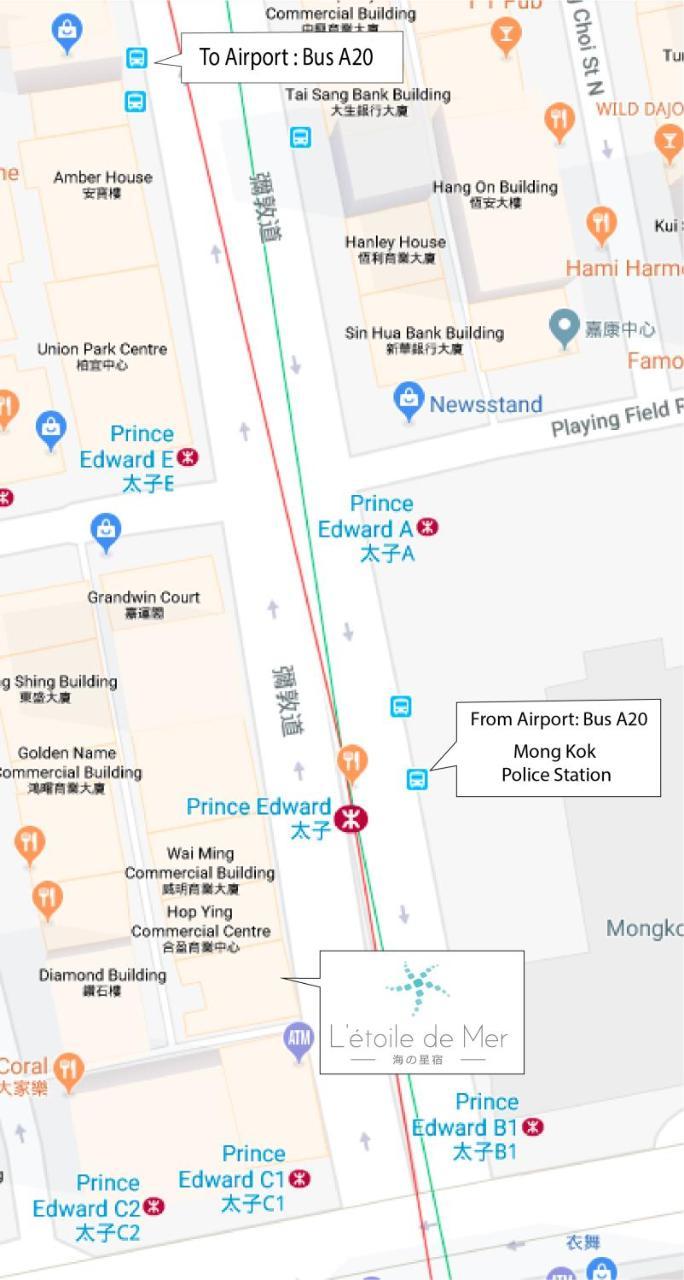 L'Etoile De Mer Mong Kok - Capsule Hotel Kaulung Kültér fotó